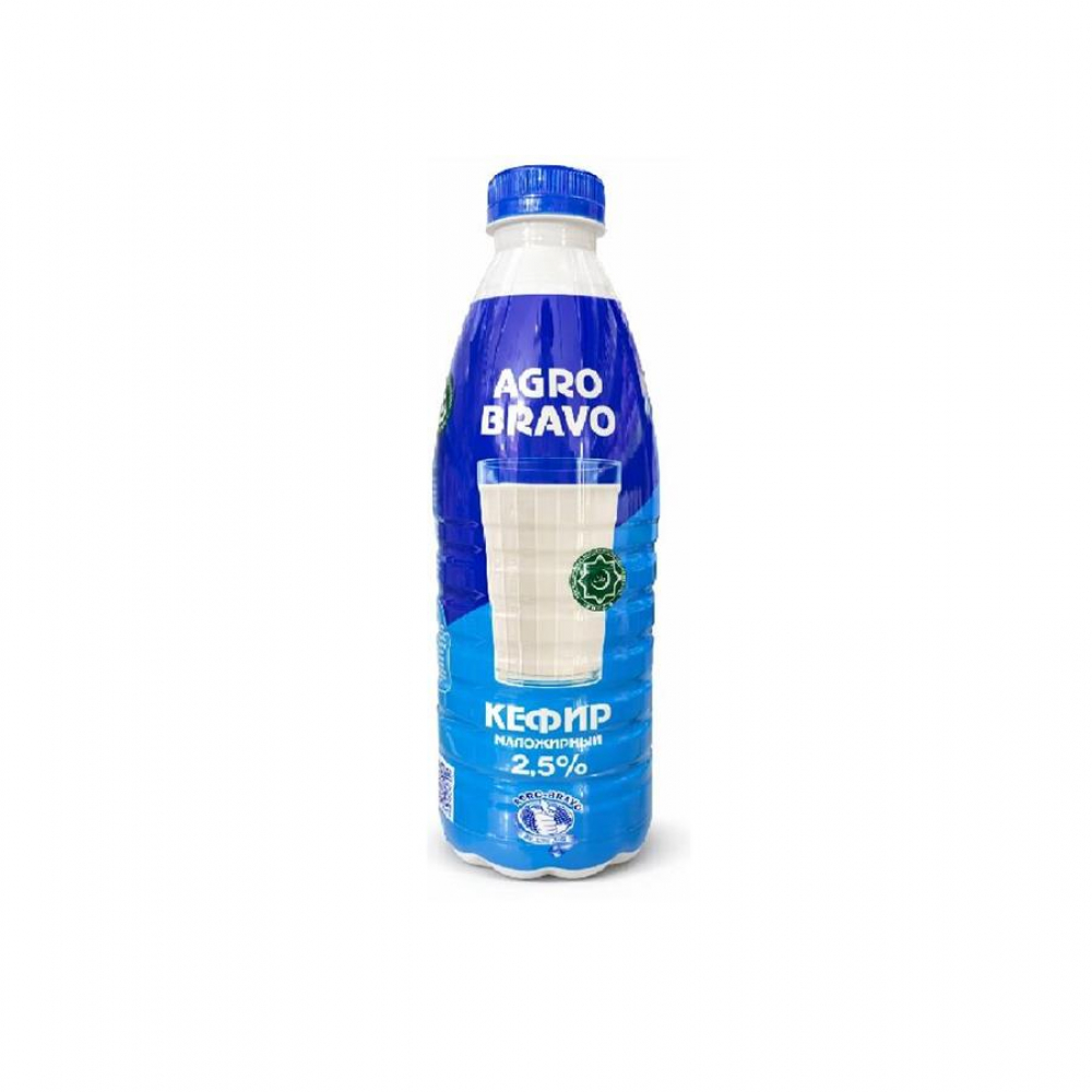 Кефир 2.5% AGRO BRAVO 900гр