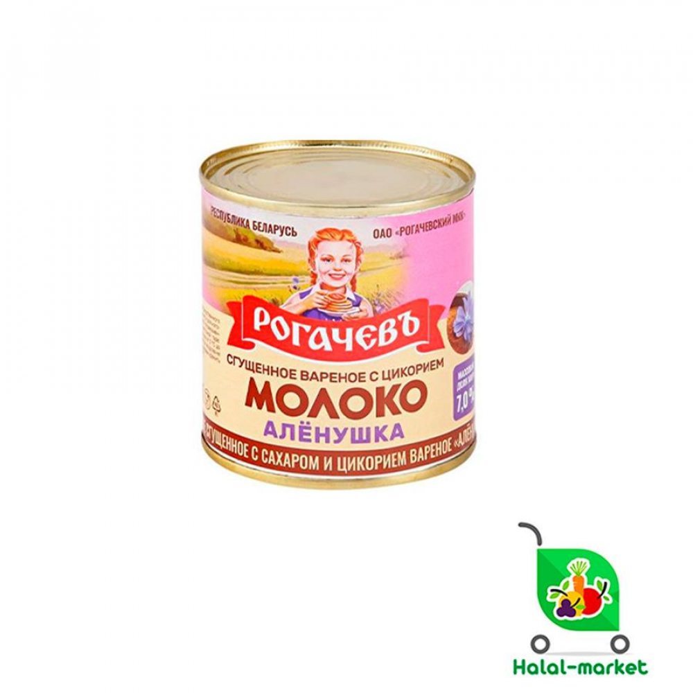 Сгущ.Молоко РОГАЧЕВЪ Аленушка 360гр