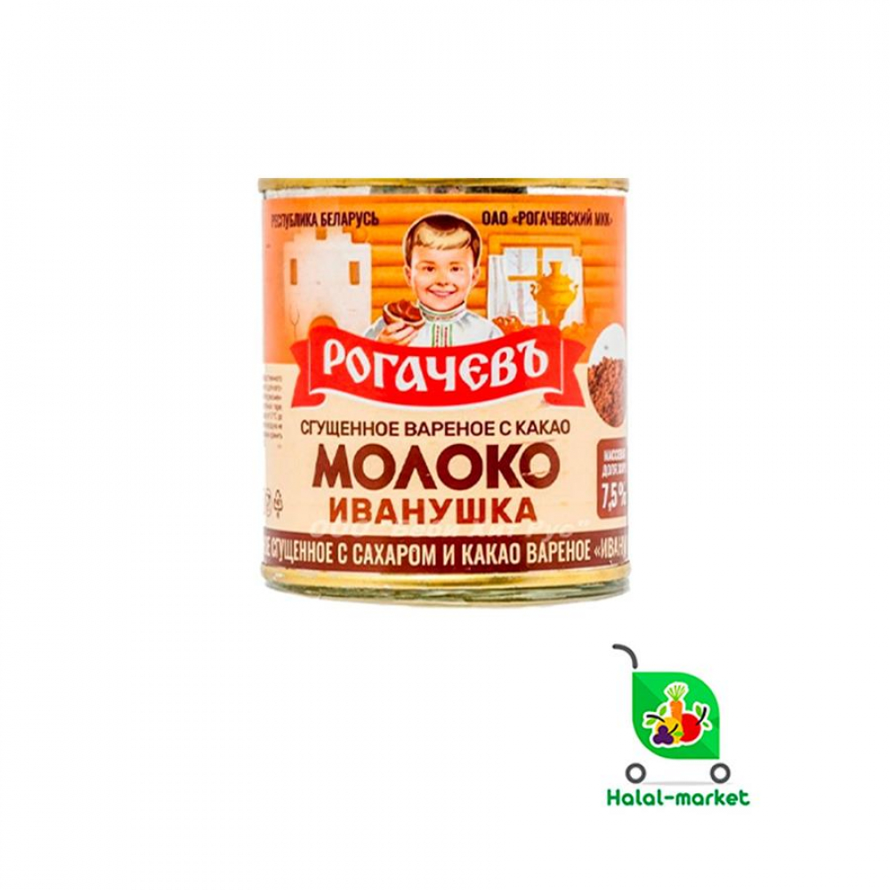 Сгущ.Молоко РОГАЧЕВЪ Иванушка 360гр