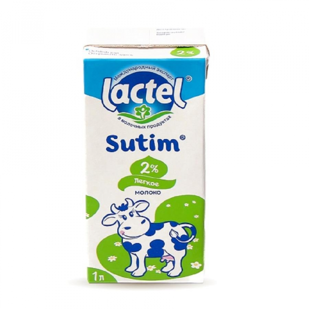 Sut LACTEL 2% 1l