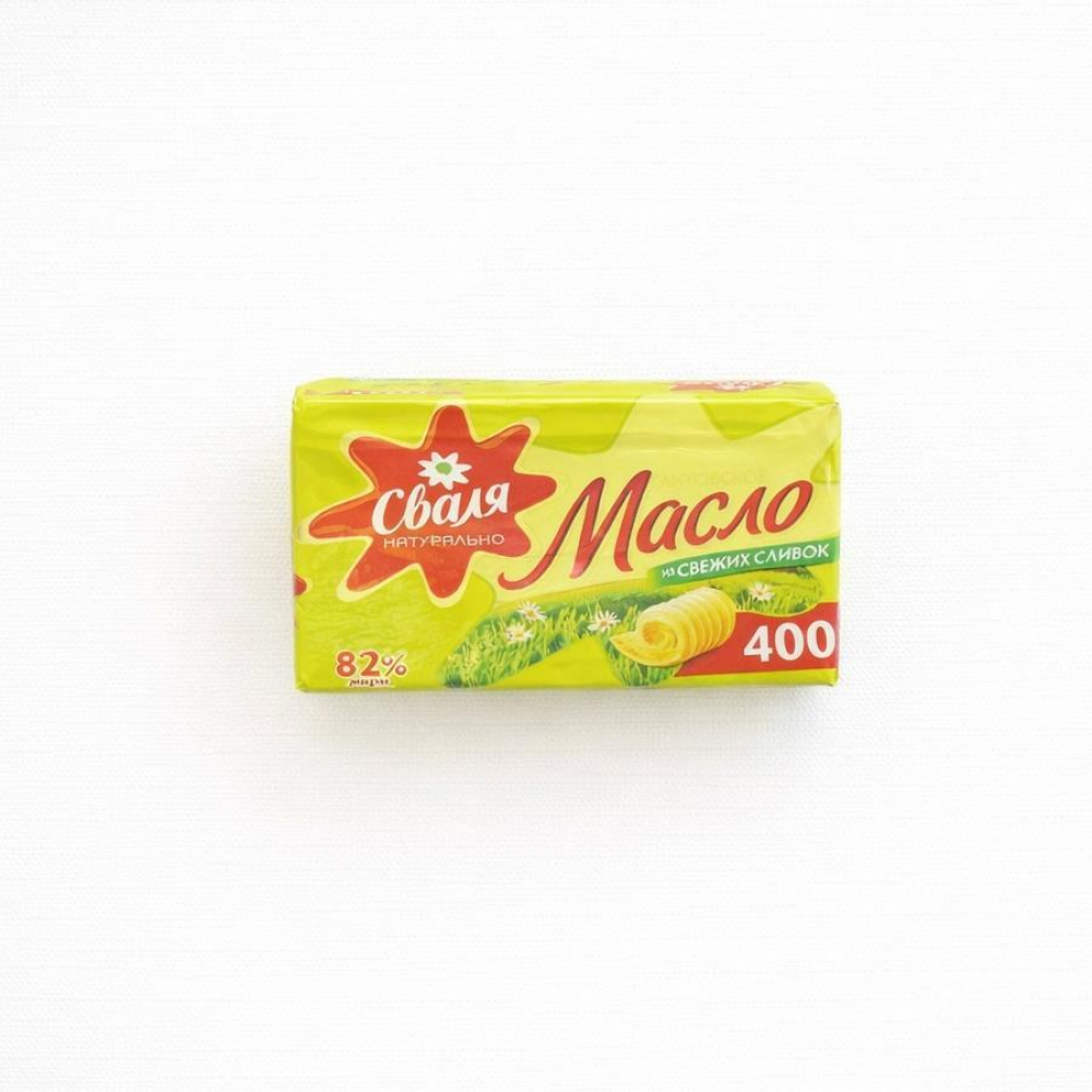 Масло сливочное СВАЛЯ 400гр