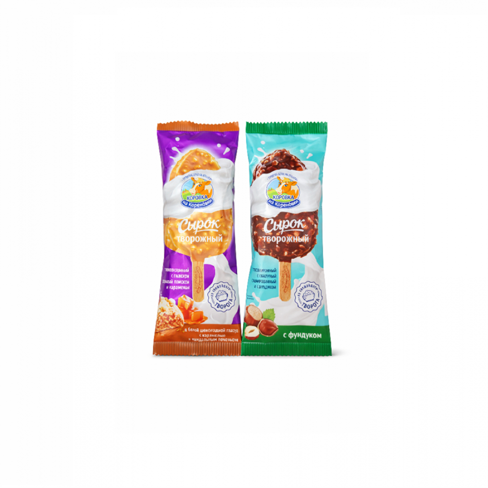 Творожный сырок КОРОВКА 50гр