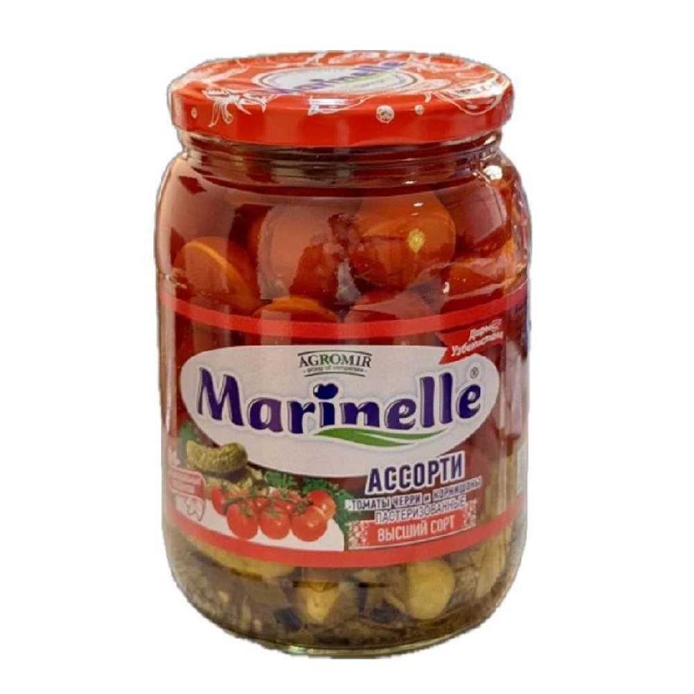 Marinlangan sabzavotlar MARINELLE Assorti 720ml