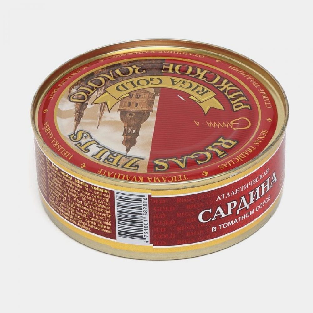 Сельд в томате RIGA GOLD 240гр