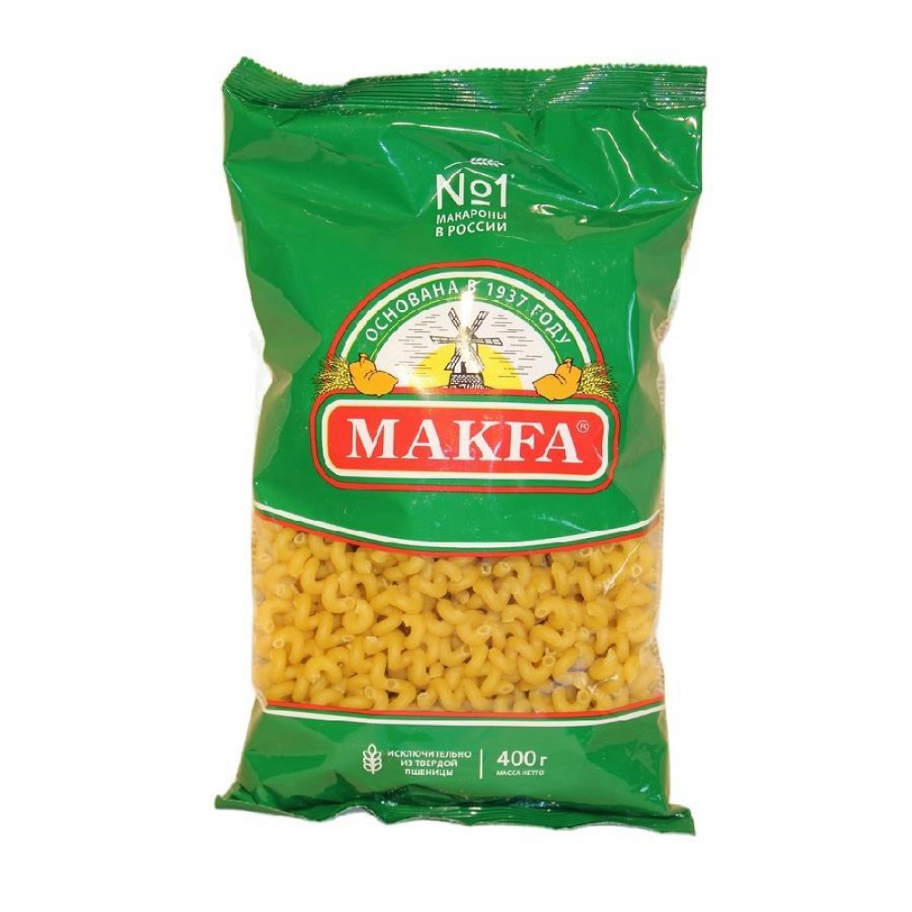 Makfa makaroni spiral 400g