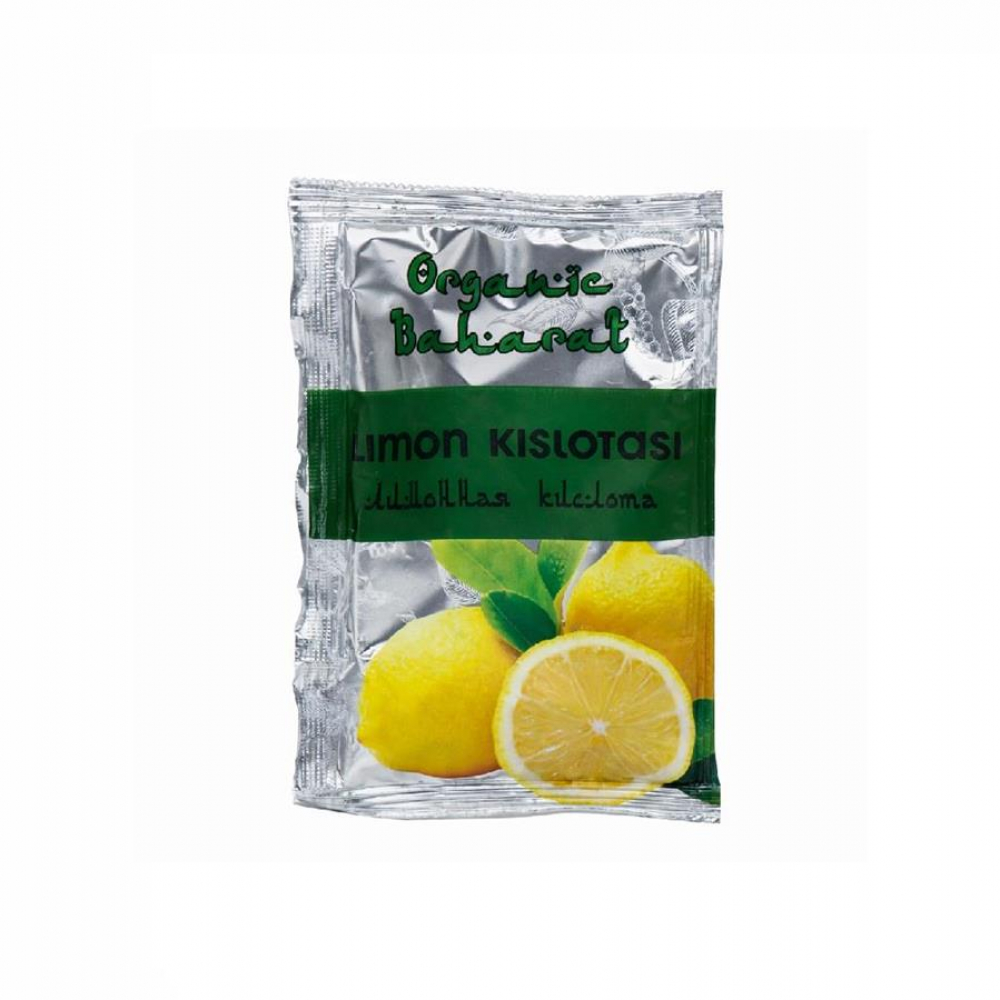 Лимонная кислота ORGANIC BAHARAT 20гр