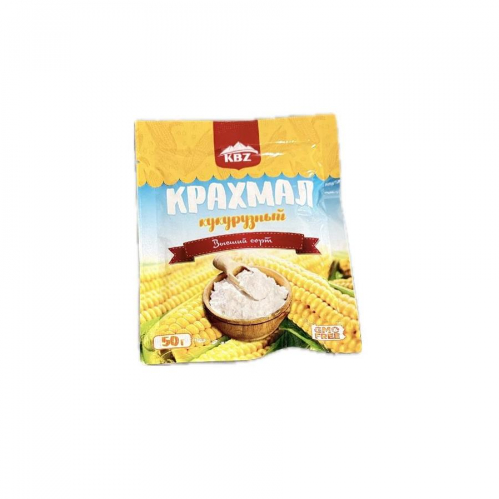Крахмал кукурузный KBZ 50гр