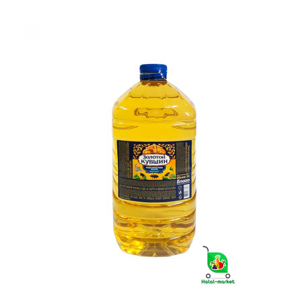 Подсолнечное масло Золотой Кувшин 3л
