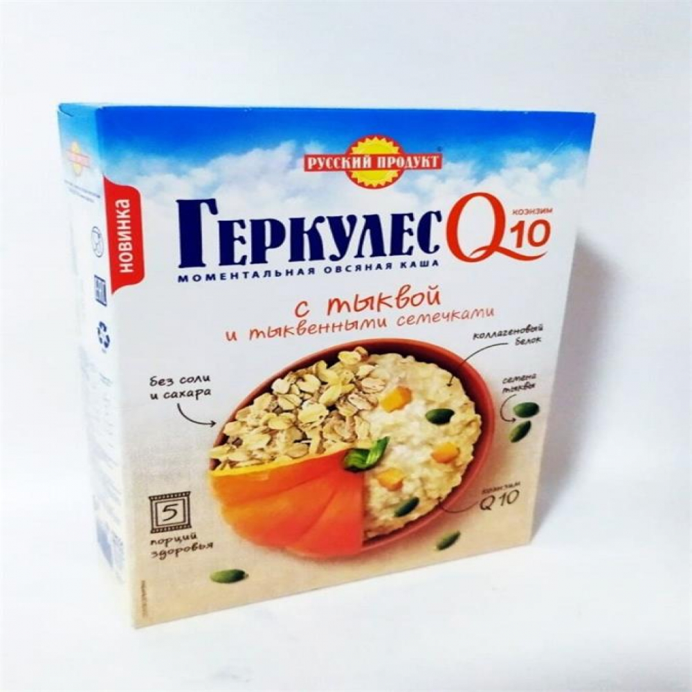 Геркулес Q10 Ассортимент фруктовые 250гр