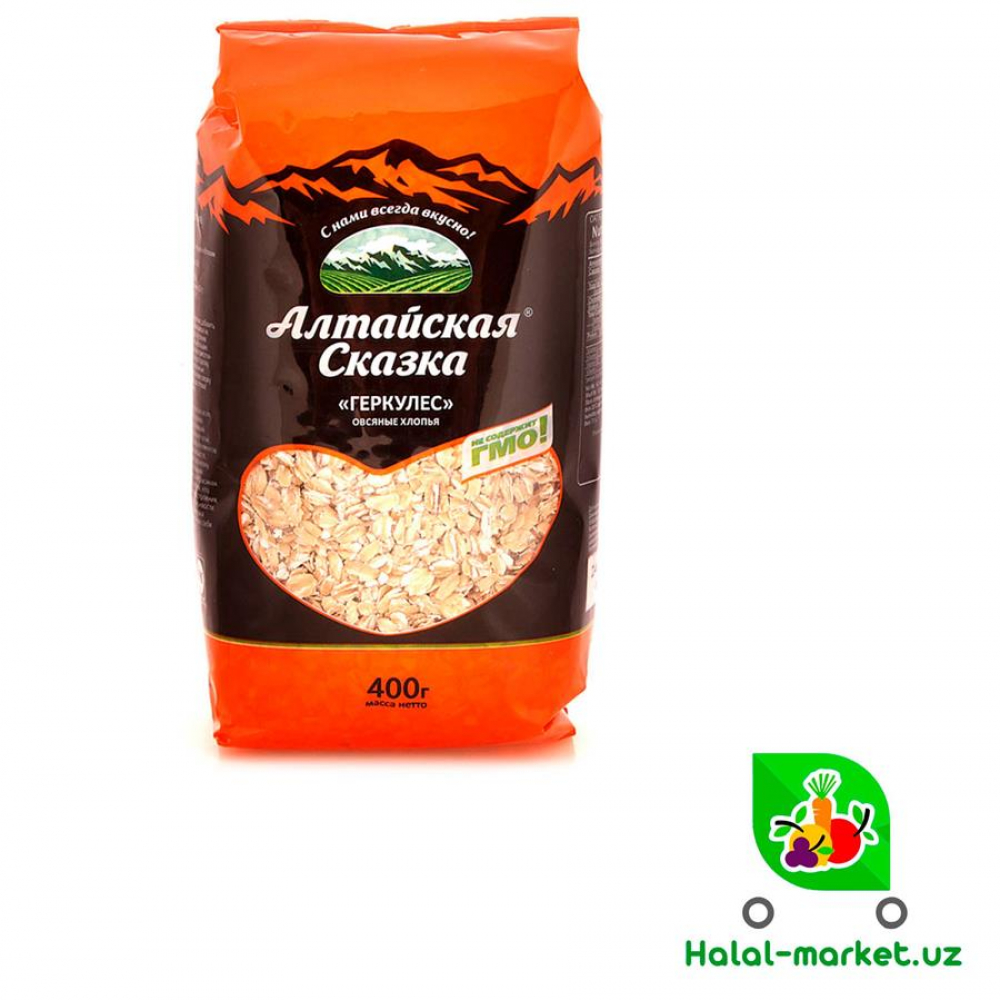 Хлопья кукурузные АЛТАЙСКАЯ СКАЗКА Геркулес 400гр