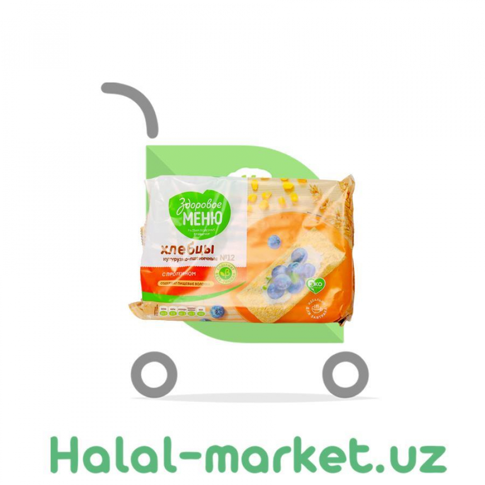 Хлебцы Здоровое Меню №12 Кукурузно-Пшеничные 90гр