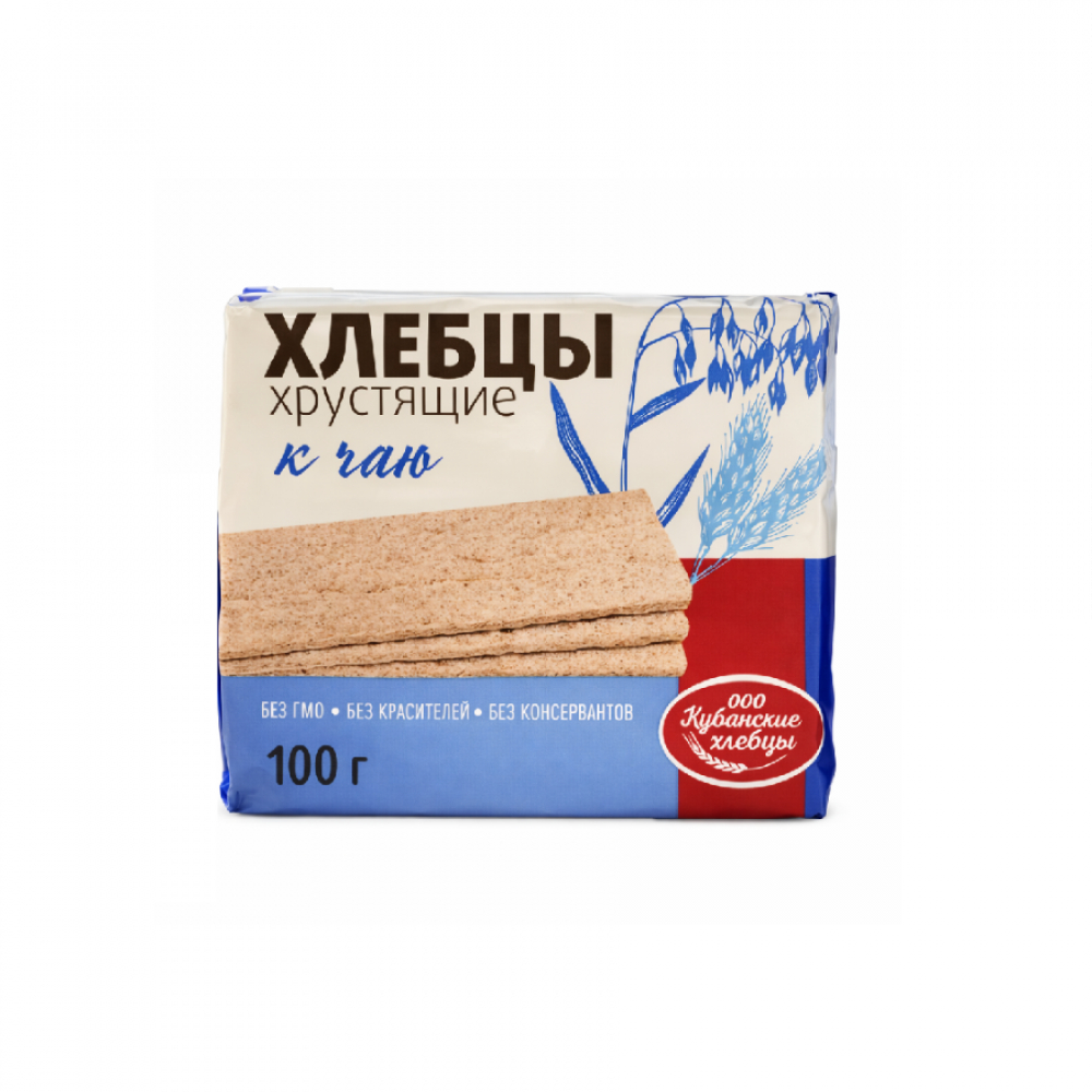 Хлебцы Хрустящие кубанские 100гр