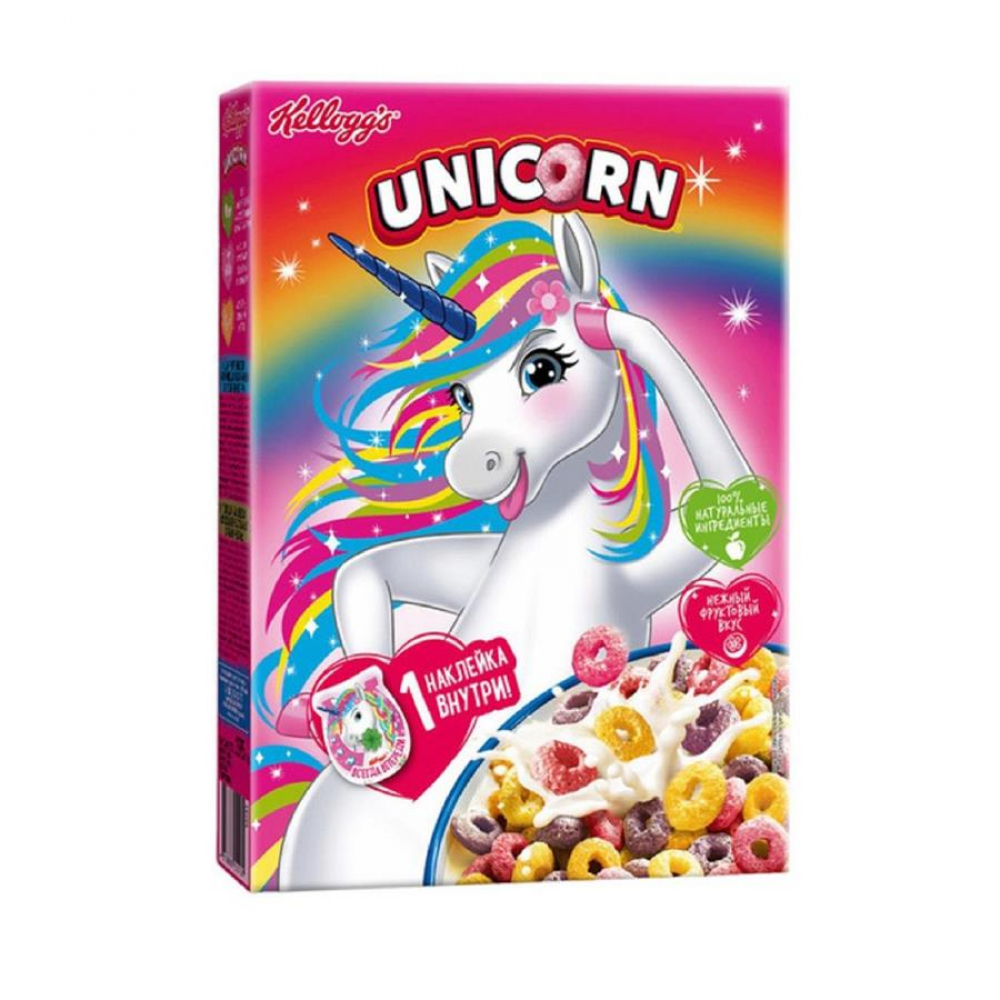 Готовый завтрак Радужные колечки с фруктами 195гр (кор)