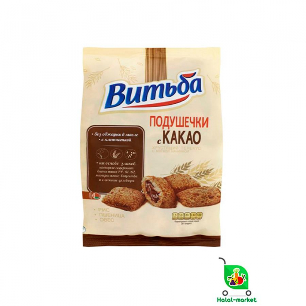 Подушечки ВИТЬБА Какао 130гр