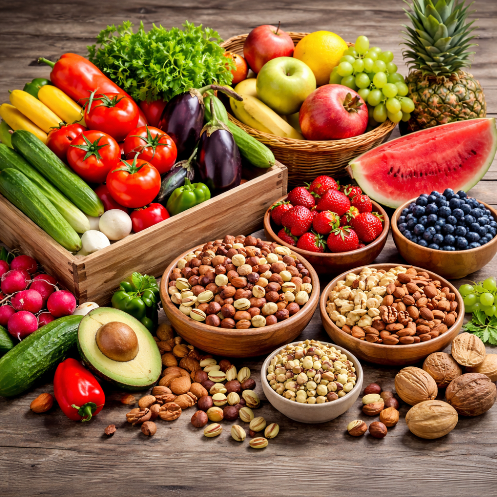 Sabzavotlar, Mevalar, Yong'oq logo