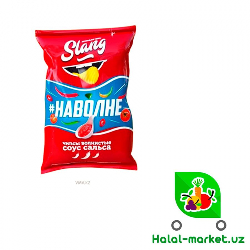 Чипсы SLANG Соус Сальса 120гр