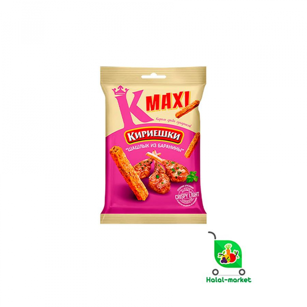 Кириешки Шашлык из Баранины 60г