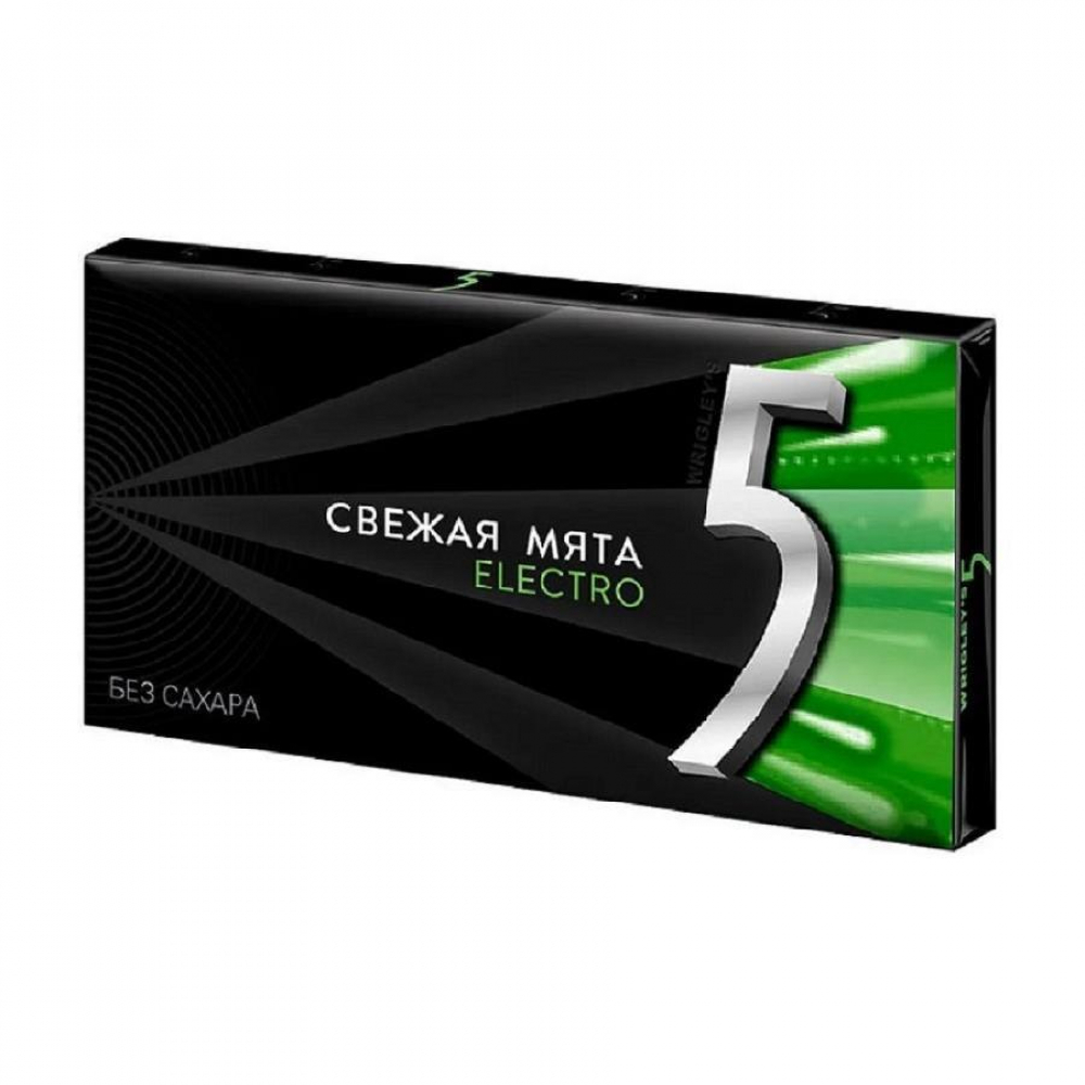 Жев.резинка Wrigleys Five ассортимент 15,6гр