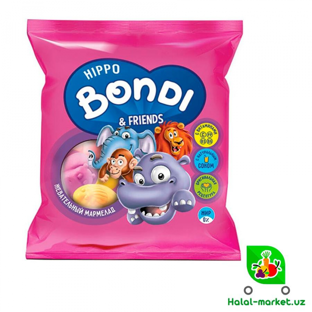 Мармелад HIPPO BONDI 100гр