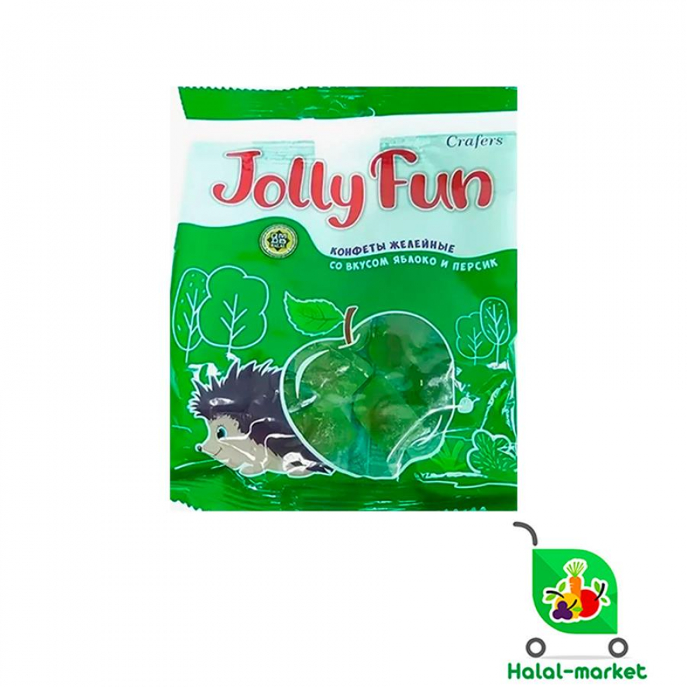 Желе CRAFERS JOLLY FUN Персик-Яблоко 33гр