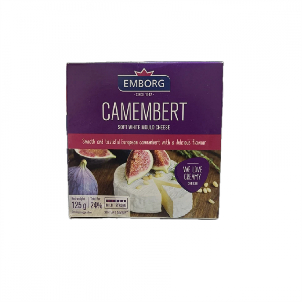 Сыр CAMEMBERT мягкий созревший 125гр