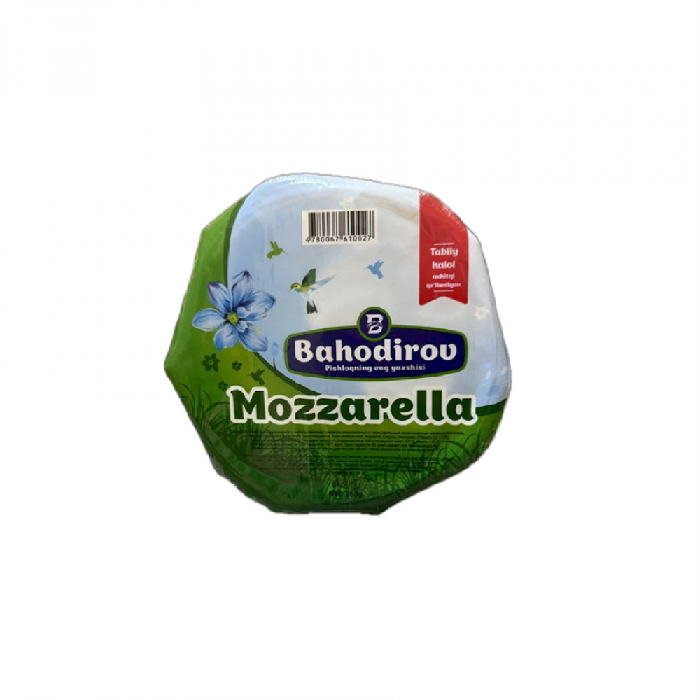 10749-Плавленный сыр BAHODIROV MOZZARELLA 250гр