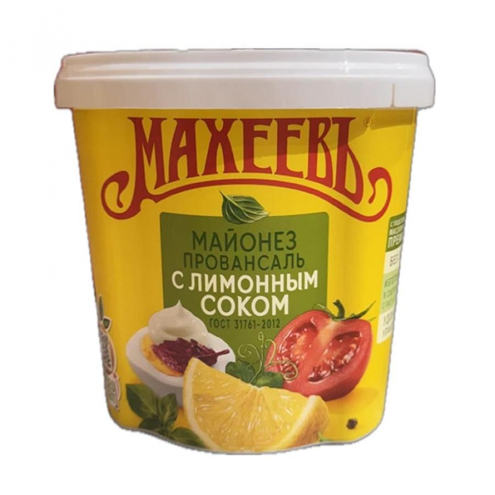 Mayonez MAXHEEV Limon sharbatli 820ml Plastik/bот.