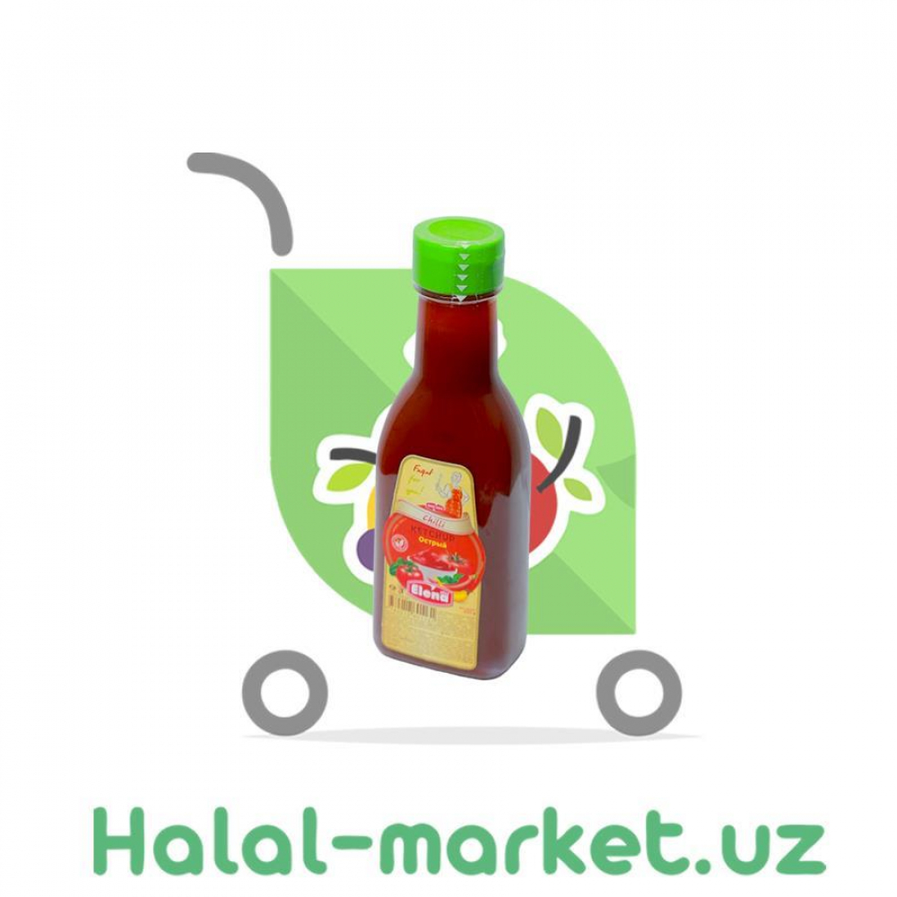 Кетчуп ELENA Острый 365гр