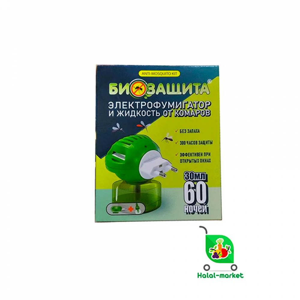 Жидкость от комаров  БИОЗАЩИТА 60 ночей