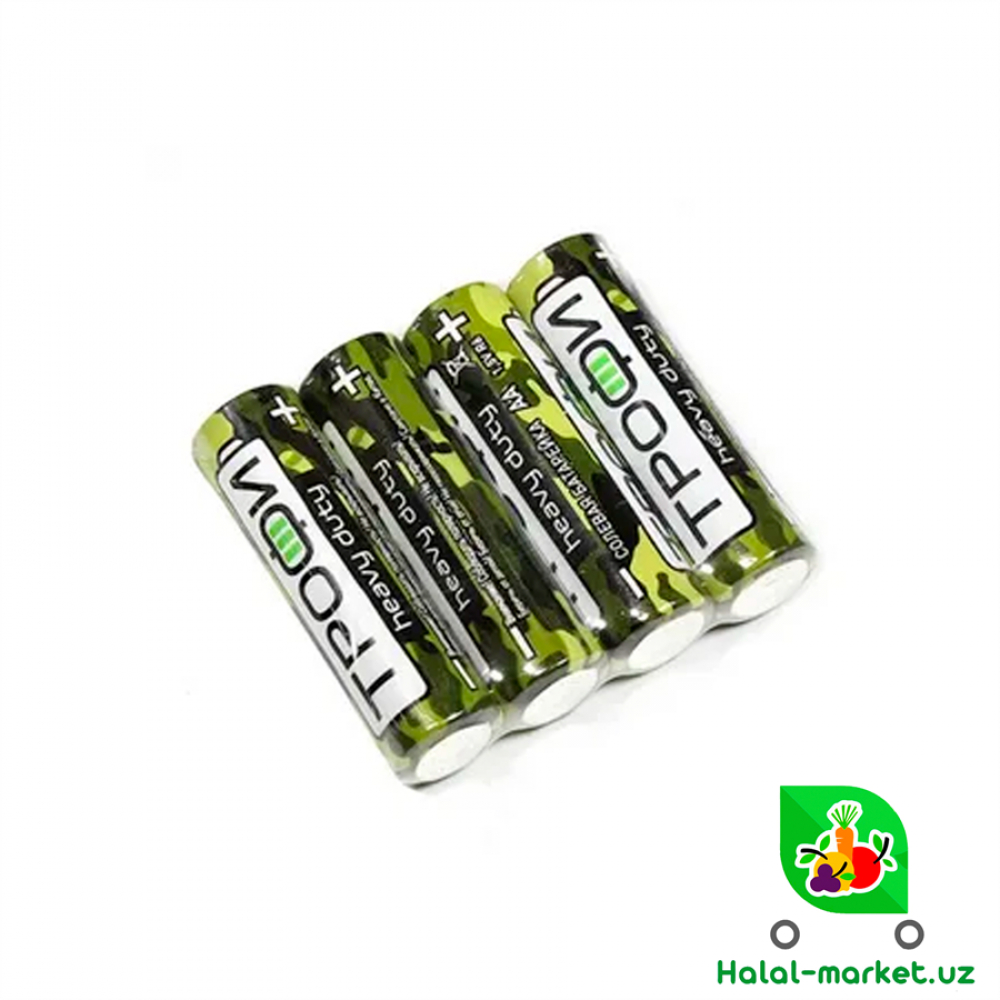 Батарейка ТРОФИ R6-4S (4шт)