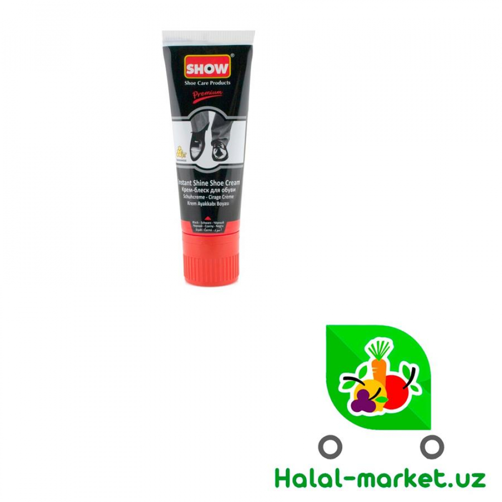 Крем для обуви SHOW Черный 75мл