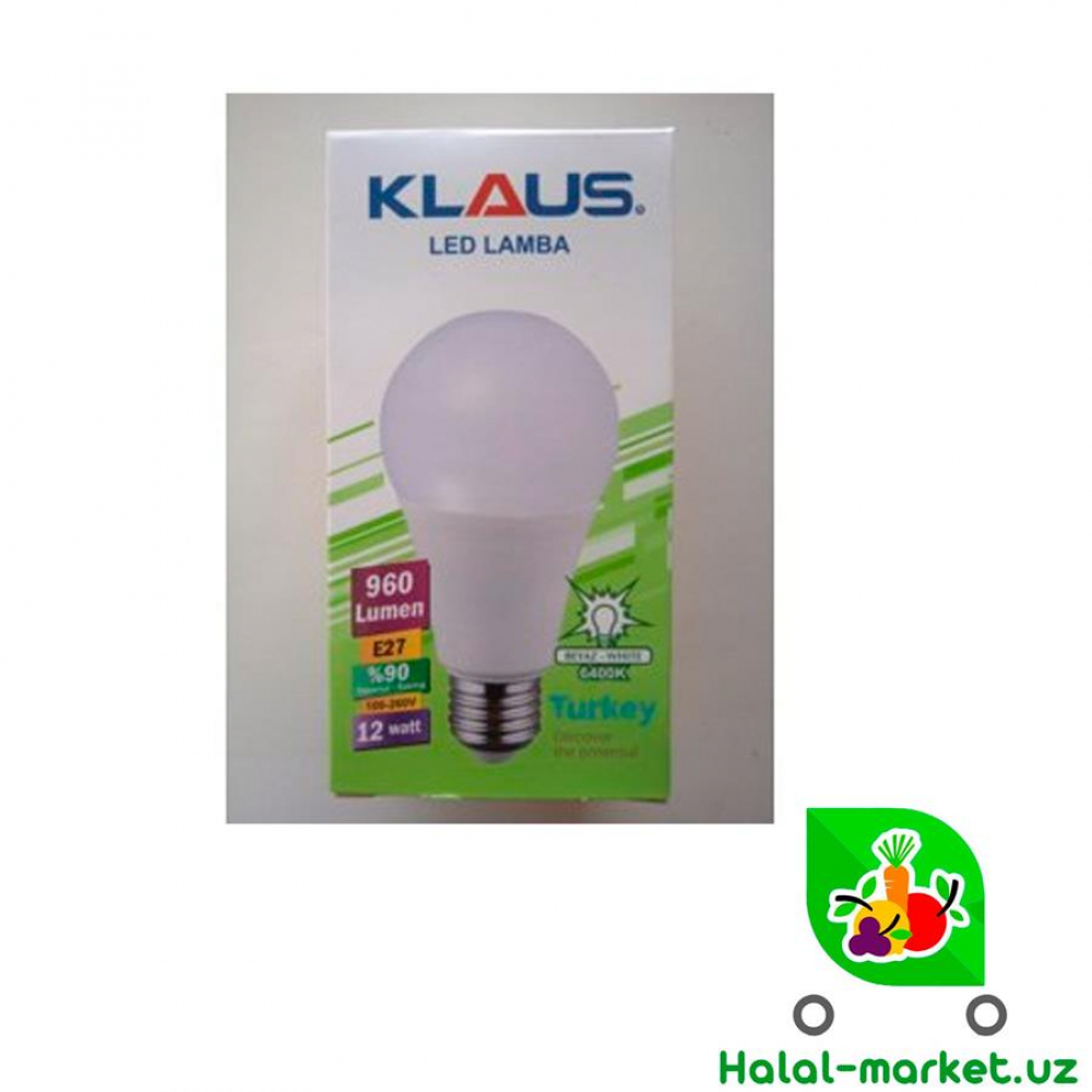 Лампочка KLAUS LED 12Вт 1шт