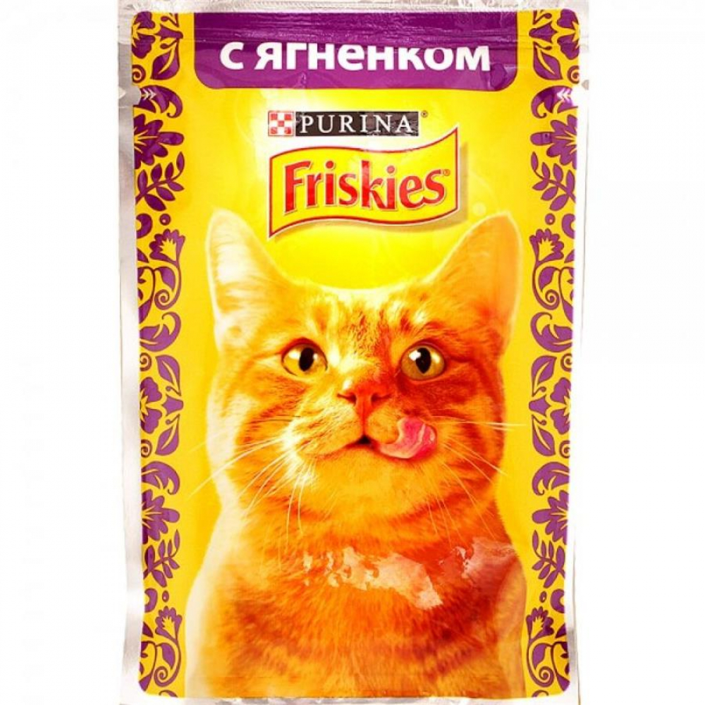 Корм FRISKIES Ягненок 85гр
