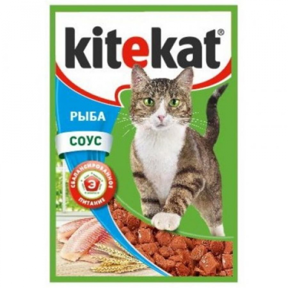 Корм KITEKAT ассортимент 85гр
