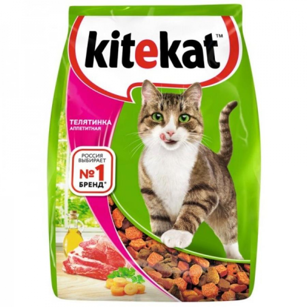 Корм для котов KITEKAT Телятина 1,9кг