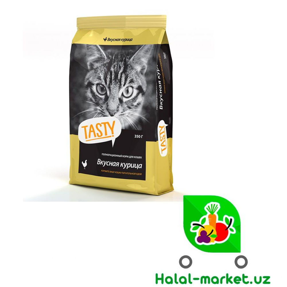 Корм для котов TASTY 350гр