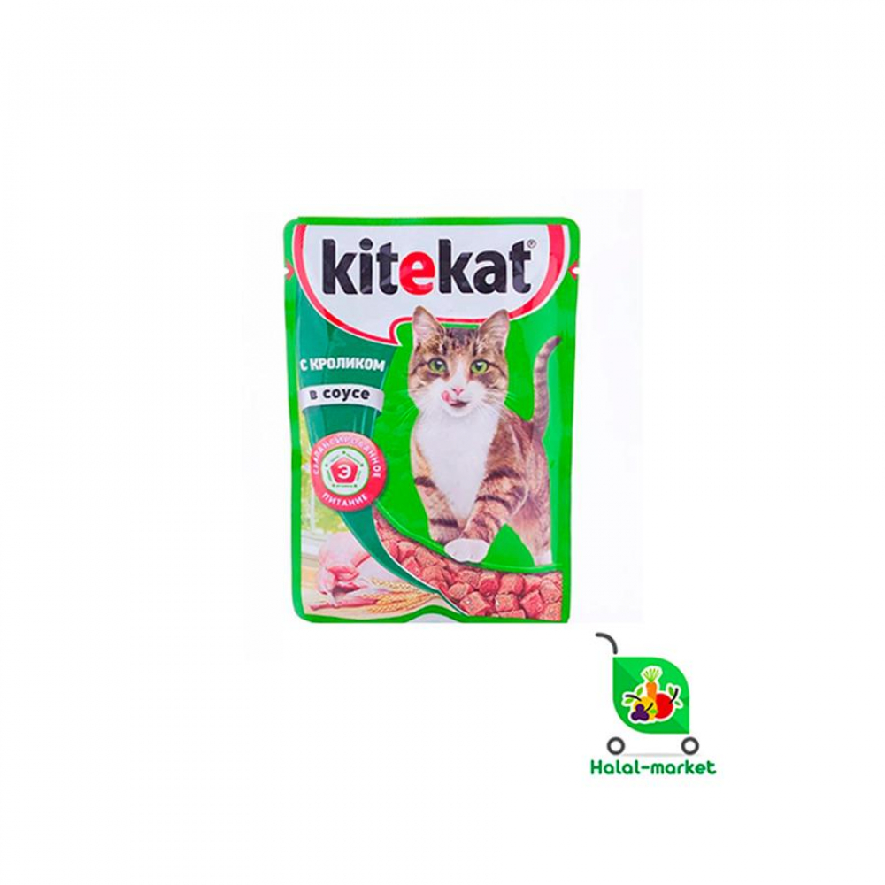 Корм Kitekat кролик в соусе 85гр
