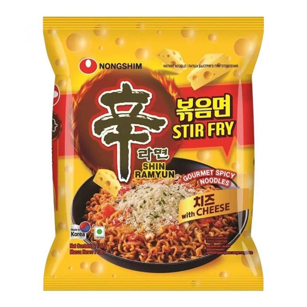 Лапша SHIN RAMYUN Cheese/Super Spice 120гр