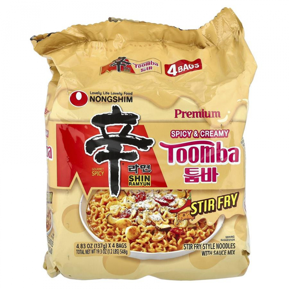 Лапша SHINRAMYUN TOOMBA STIR FRY 137гр