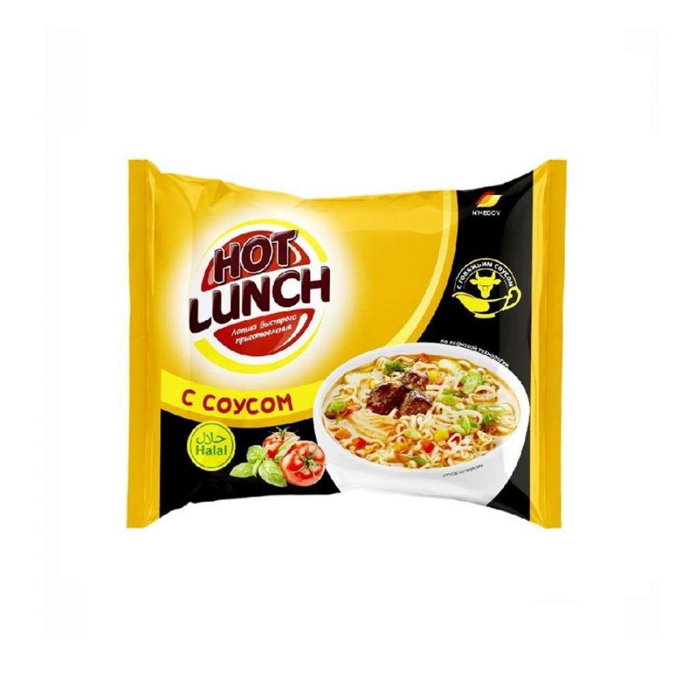 Лапша HOT LUNCH Говядина 90гр