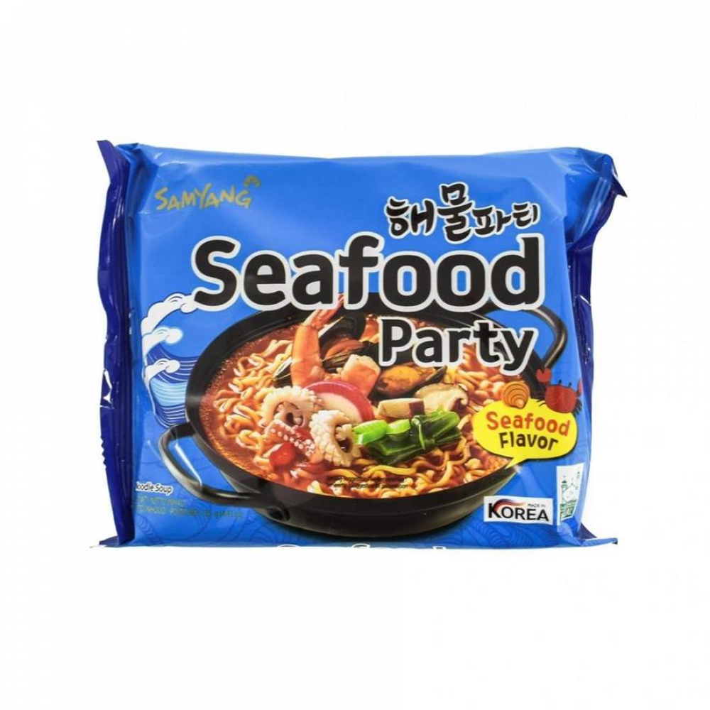 Корея РОЛТОН Seafood Party 125г