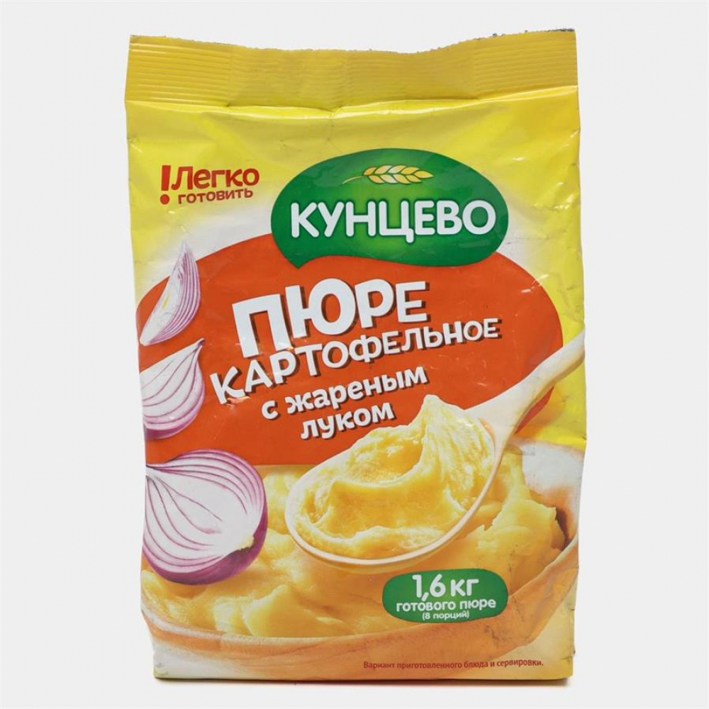 Kartoshka pyuresi KUNCEVO qovurilgan piyoz bilan 240g