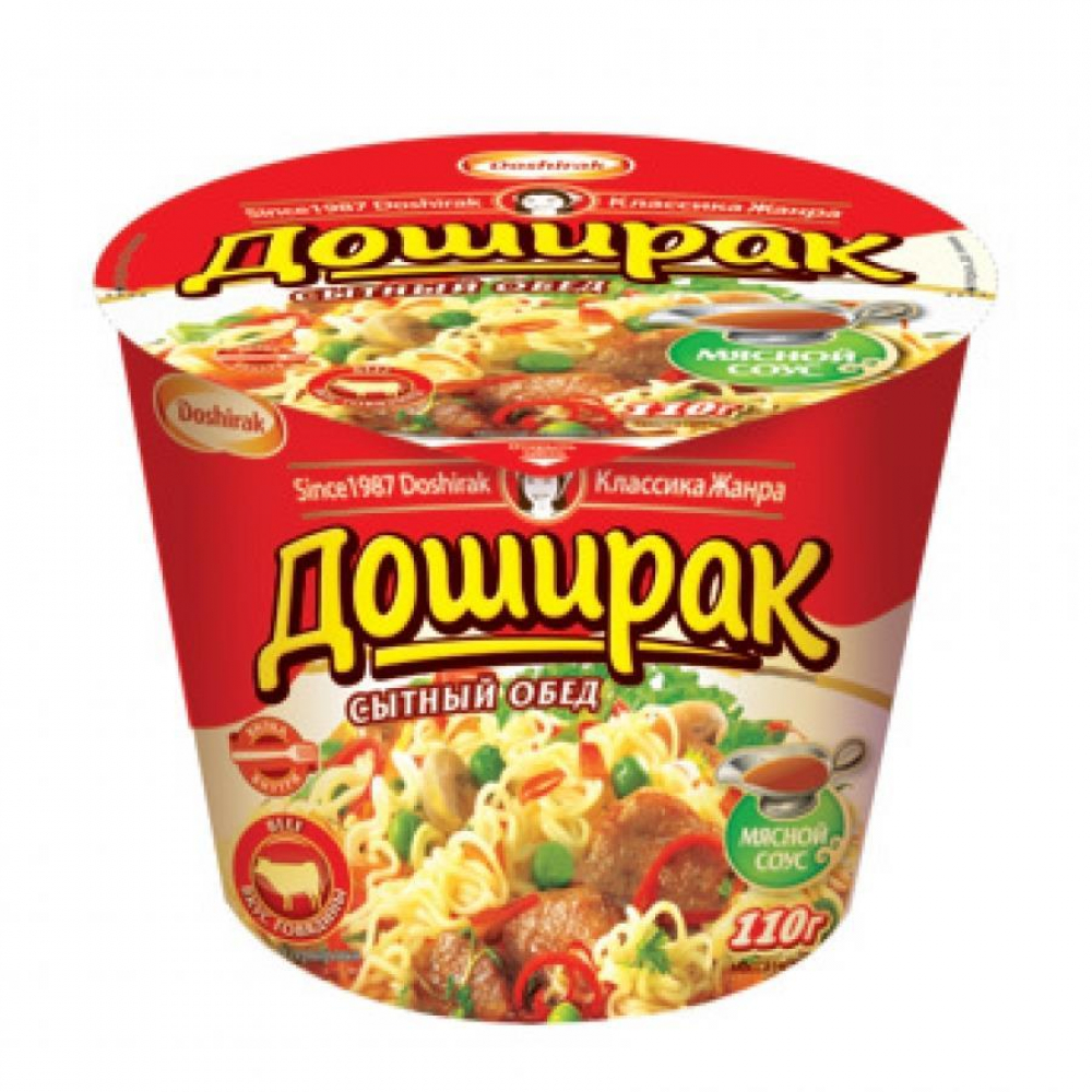 DOSHIRAK Qoniqish Beruvchi Ovqat Mosh 110g