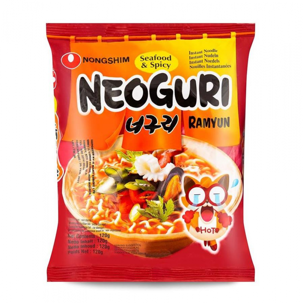 Лапша RAMYUN NEOGURI HOT 120гр