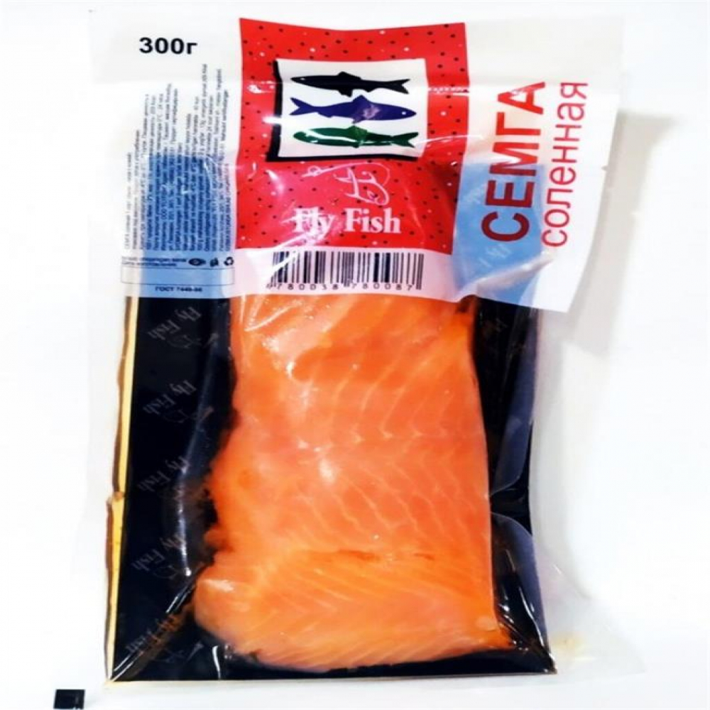 Рыба СЁМГА (в/у) 300ГР