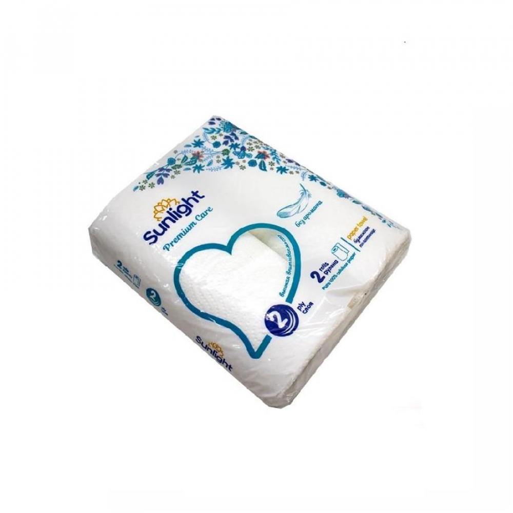 Полотенце бум. SUNLIGHT 2 слоя 12.6m