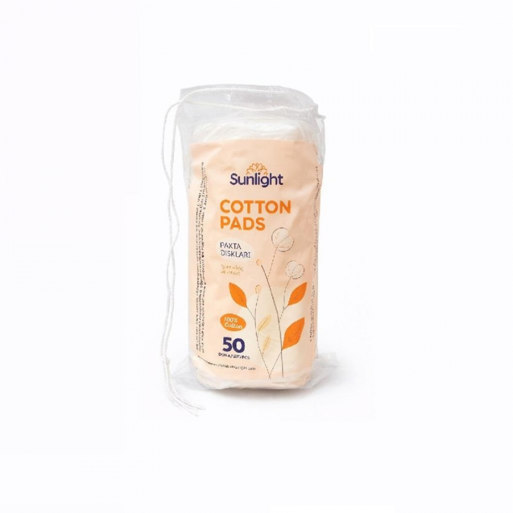 Ватные диски SUNLIGT 50шт
