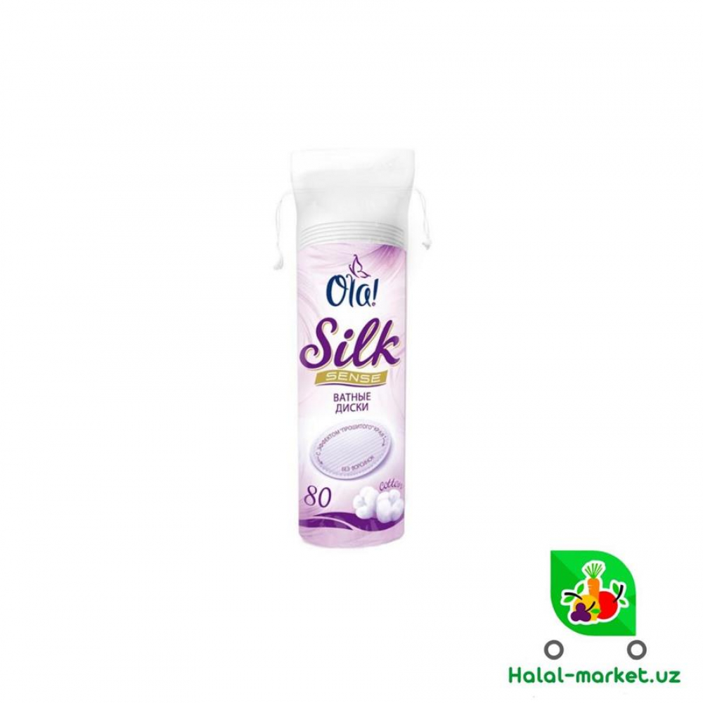 Ватные диски OLA Silk Sense 80шт