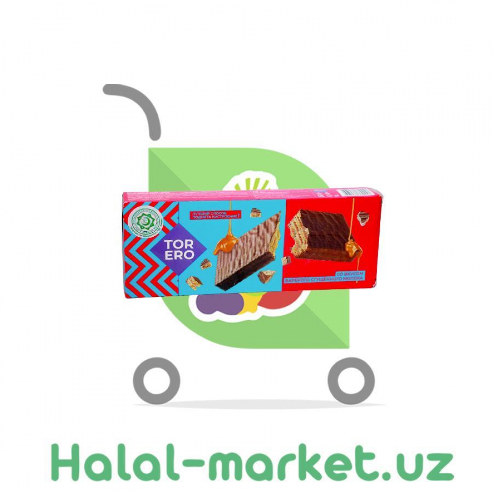 Вафельный торт TORERO с варенной сгущенкой 200гр
