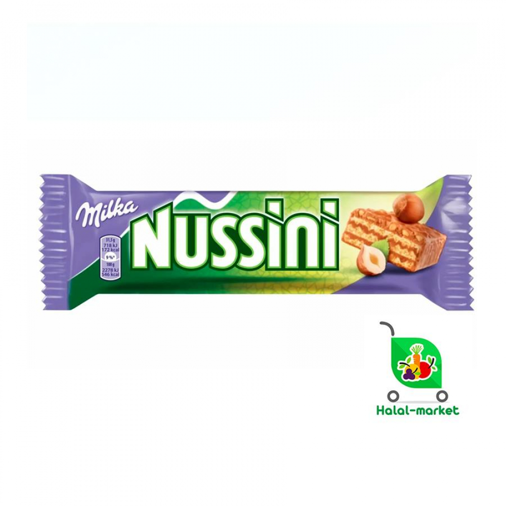 Вафли MILKA CHOCOMAX Nussini 155гр